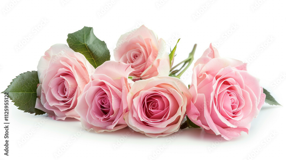 Fototapeta premium pink roses bouquet