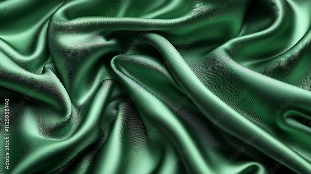 Fototapeta premium Smooth Dark Green Gradient Backdrop for Digital Presentations Websites and Packaging Design