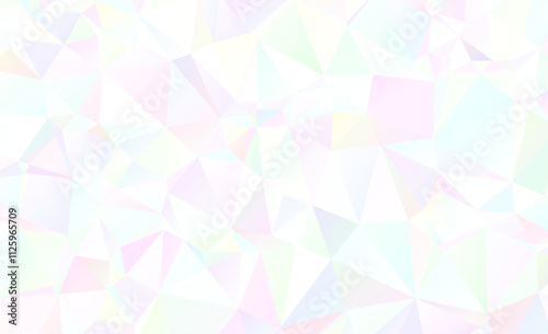 Light pastel abstract polygonal vector background. Polygonal vector illustration.