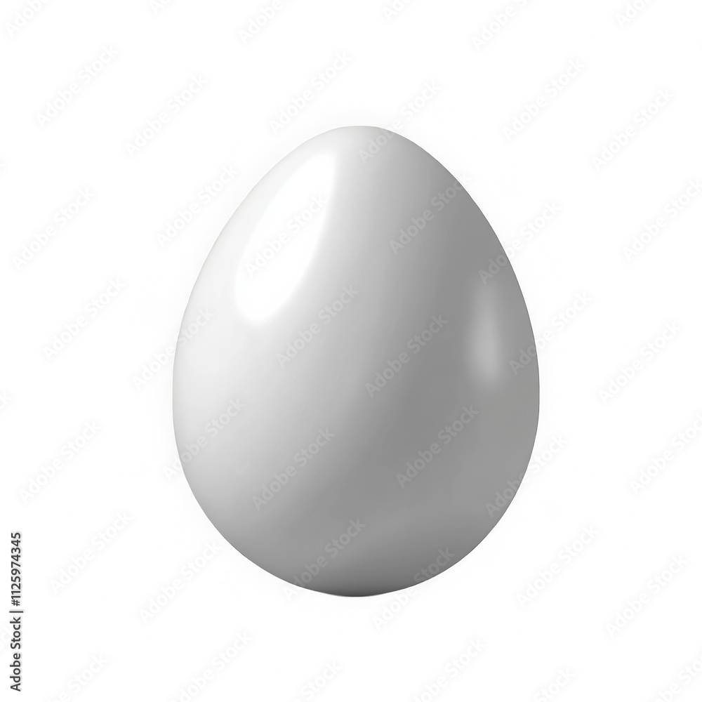 White Egg on Transparent Background for Creative Projects White Egg on Transparent Background for Creative Projects