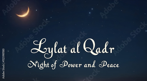 Lylat al Qadr a night of divine peace and blessings photo