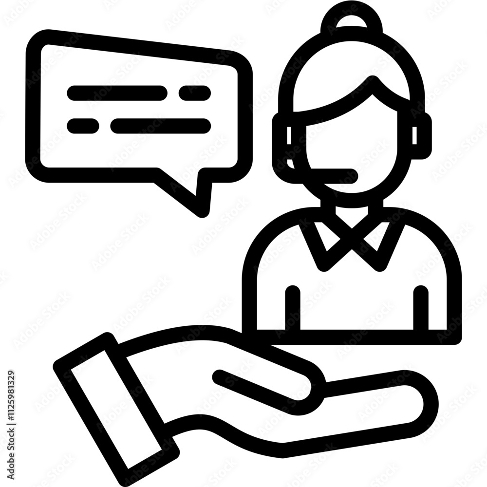 Customer Support Icon
