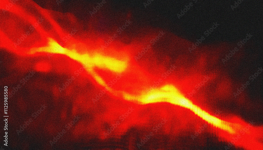Vibrant Abstract fiery gradient of reds and oranges, flowing lines with grainy grain texture, heat, powerful, passionate, intense, energetic concept. Vibrant Abstract fiery gradient of reds and oranges, flowing lines with grainy grain texture, heat, powerful, passionate, intense, energetic concept.
