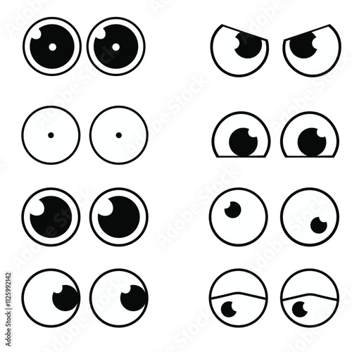 Set of eyes