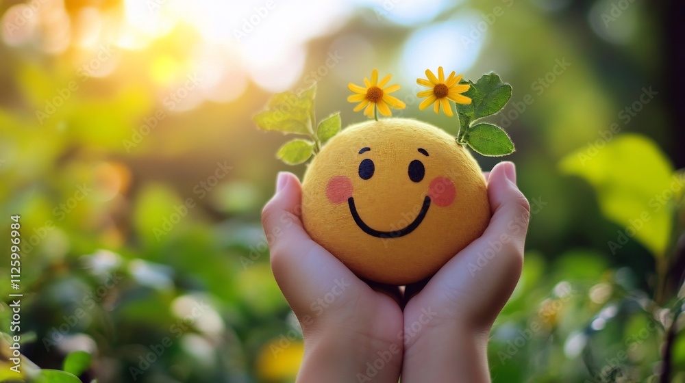 Joyful Embrace of Nature's Bounty - A Radiant Smile Amid Lush Flowers Joyful Embrace of Nature's Bounty - A Radiant Smile Amid Lush Flowers