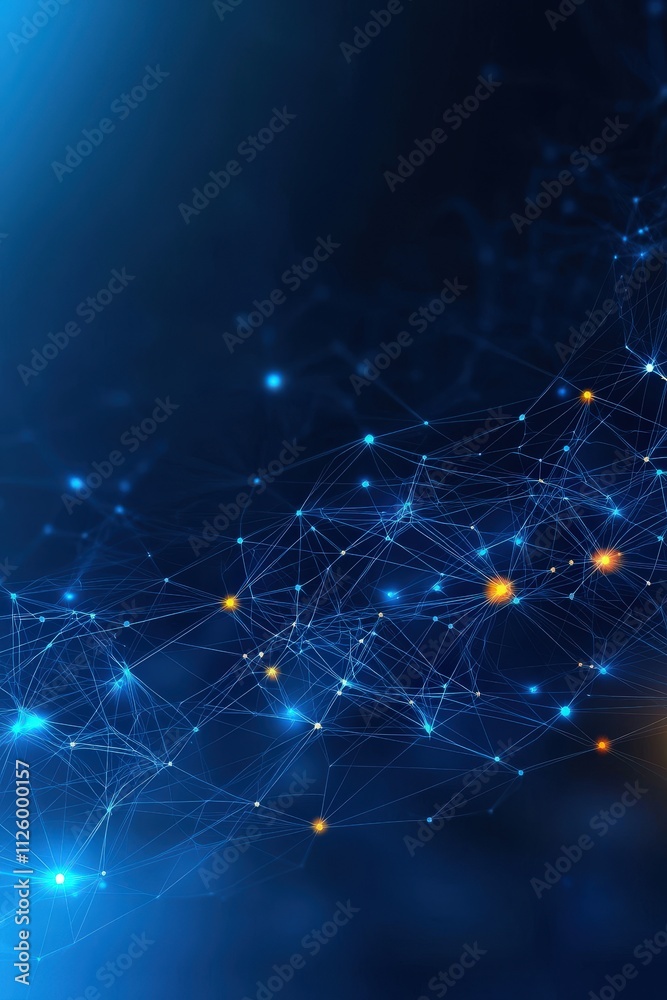 custom made wallpaper toronto digitalA blue background with a bunch of dots and lines