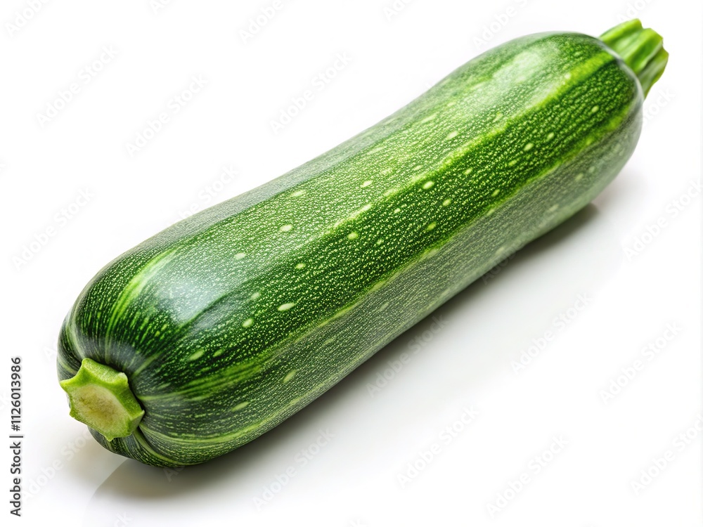 Fresh Zucchini Portrait - High-Quality AI Photo Fresh Zucchini Portrait - High-Quality AI Photo