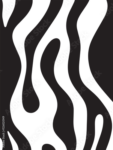 Abstract vector bubble mask - editable graphic overlay for designers