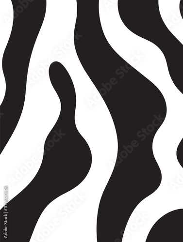 Abstract vector bubble mask - editable graphic overlay for designers
