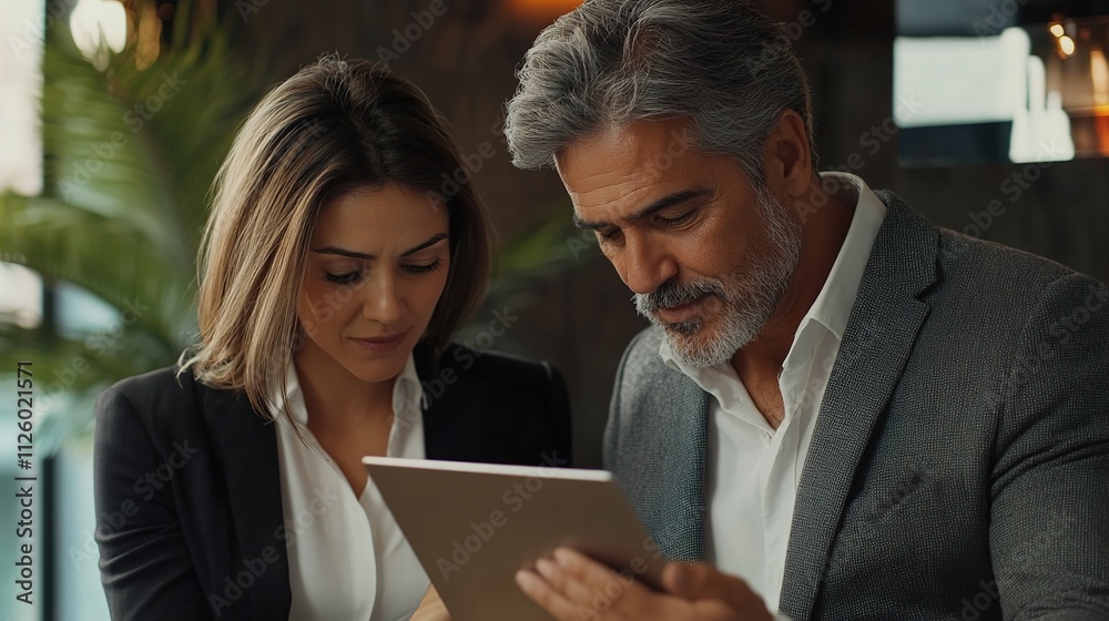 Fototapeta premium people working together in office