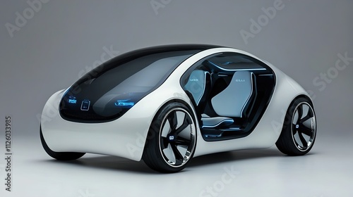 car isolated on black background
