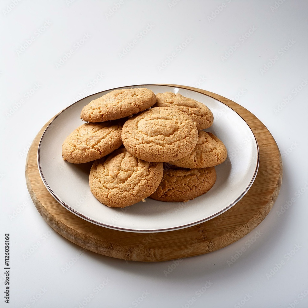 cookies on plate cookies on plate