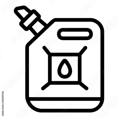 gasoline Line Icon