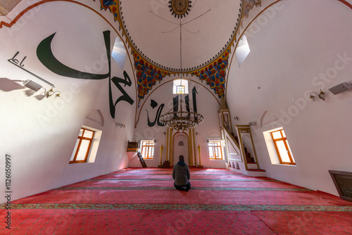 Obraz na płótnie Ismail Bey Mosque and Complex is in Kastamonu, w salonie