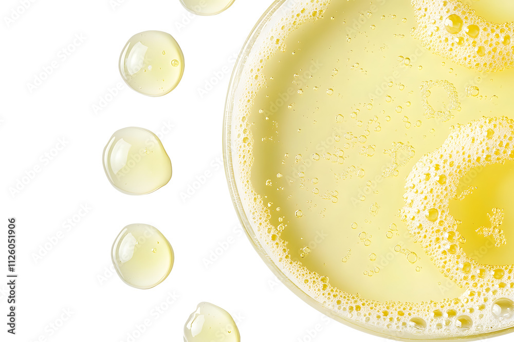 Lemon juice in a glass and drops of juice isolated on white background. Lemon juice in a glass and drops of juice isolated on white background.
