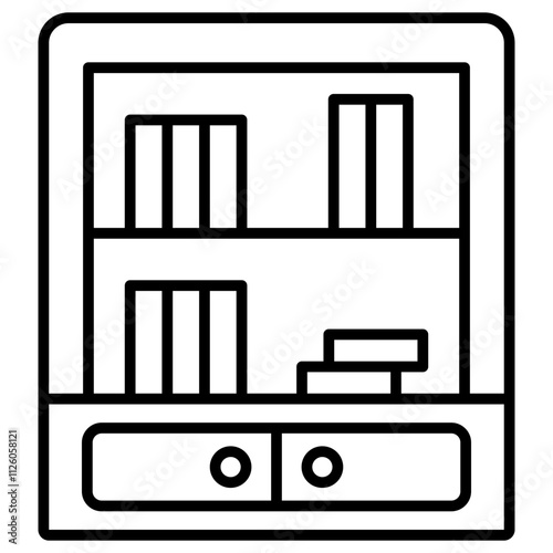 Bookshelf icon