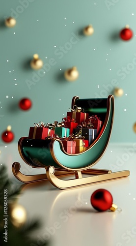 hyper realistic photo of  Festive 3D Illustration Celebrating New Year 2025 in Pastel Style , isolated on white background,  , copy space, copy space for text,