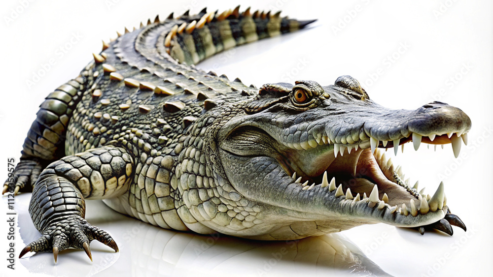 Fototapeta premium Crocodile, Cayman. 