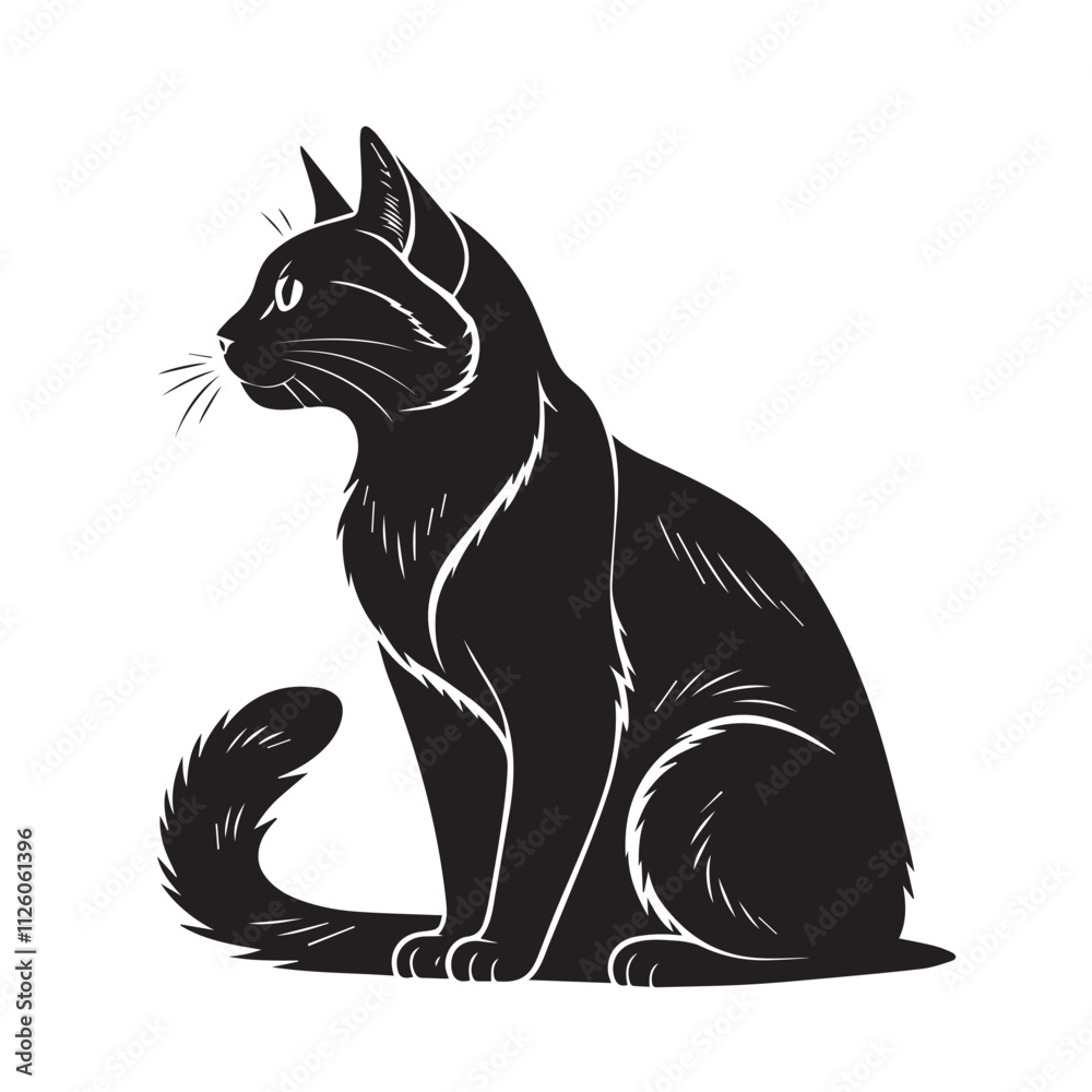 Fototapeta premium Cat vector