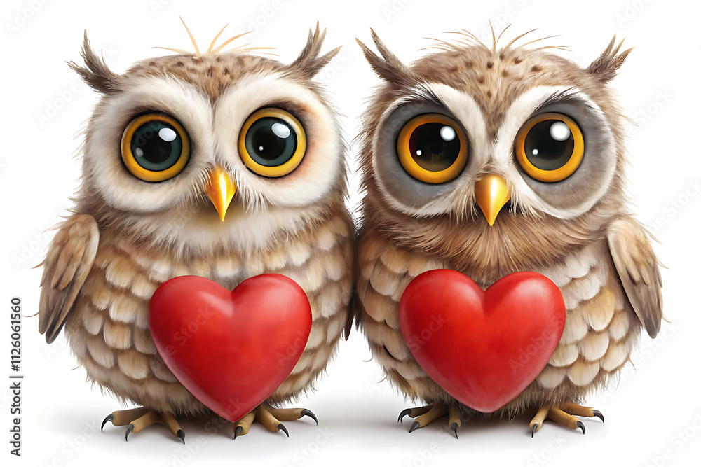 Fototapeta premium Happy Valentine’s Day Background - Romantic Love Theme Design