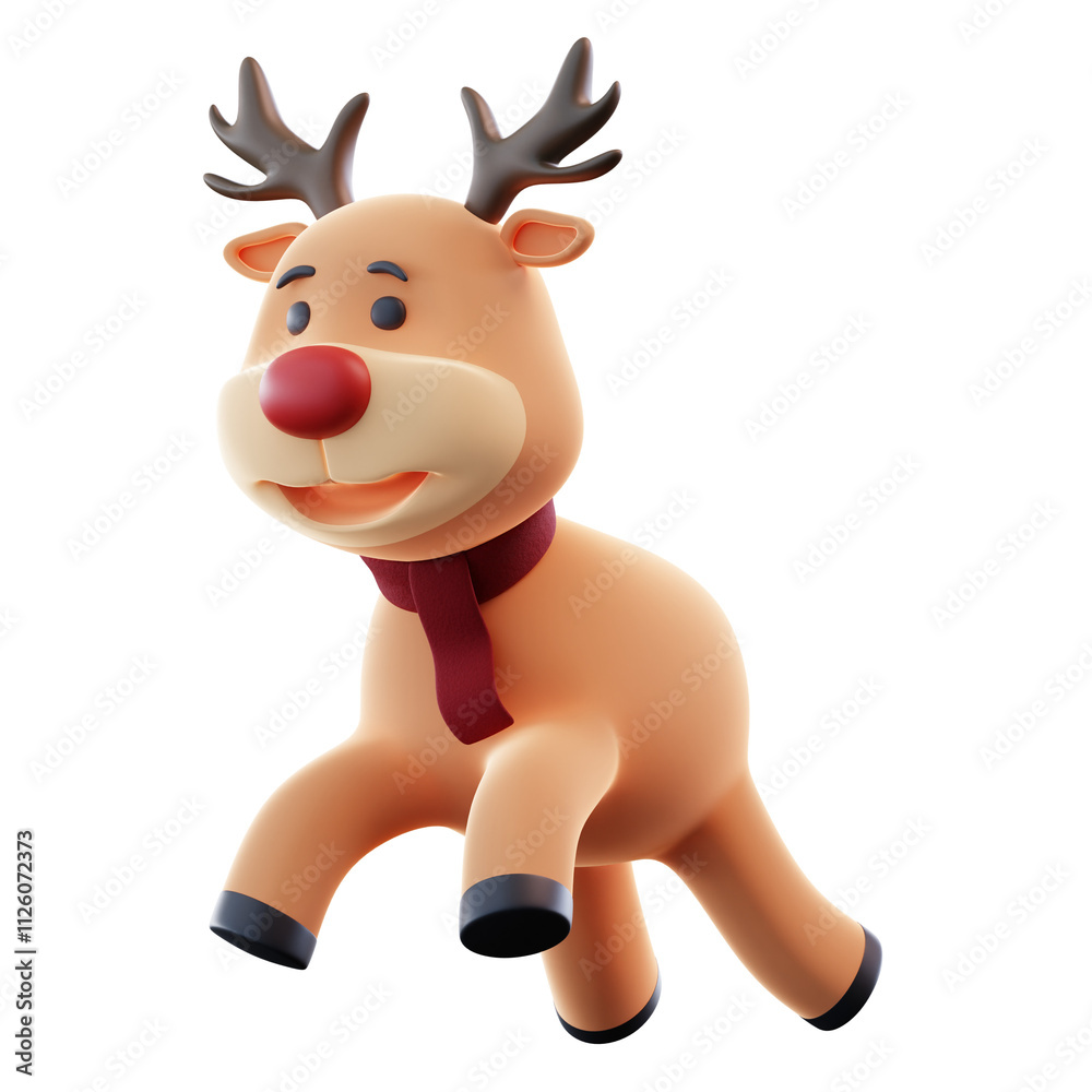Obraz premium 3D Illustration Deer