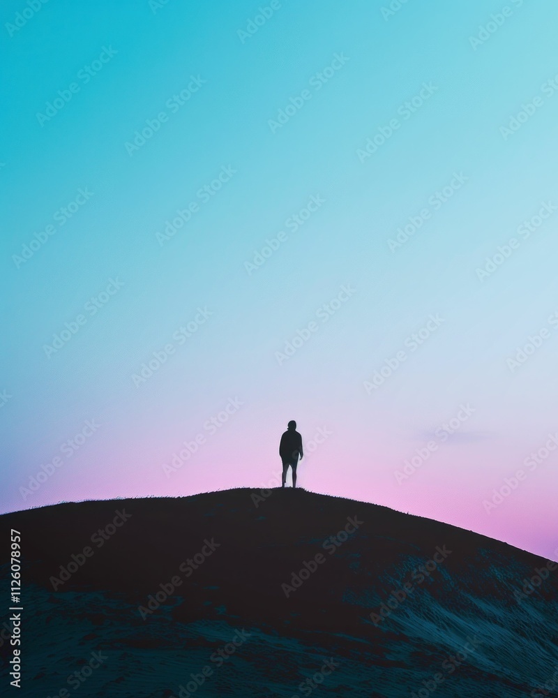 silhouette, landscape, sunset, person, hill, minimalism, tranquility, outdoor, nature, solitude, creative, mountains, atmospheric, gradient, dusk, inspiration, calm, scenery, freedom, exploration A silhouette, landscape, sunset, person, hill, minimalism, tranquility, outdoor, nature, solitude, creative, mountains, atmospheric, gradient, dusk, inspiration, calm, scenery, freedom, exploration A