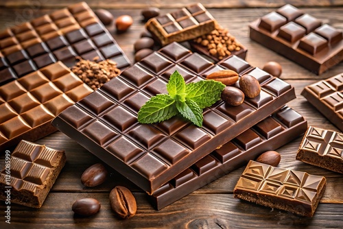 Chocolate Day Background - Sweet and Romantic Love Theme Design