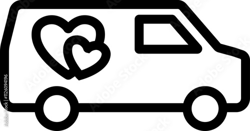 Charity Van Line Icon