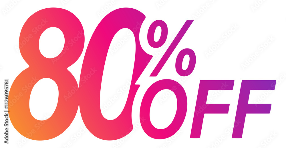 Gradient 80 percent off discount Gradient 80 percent off discount