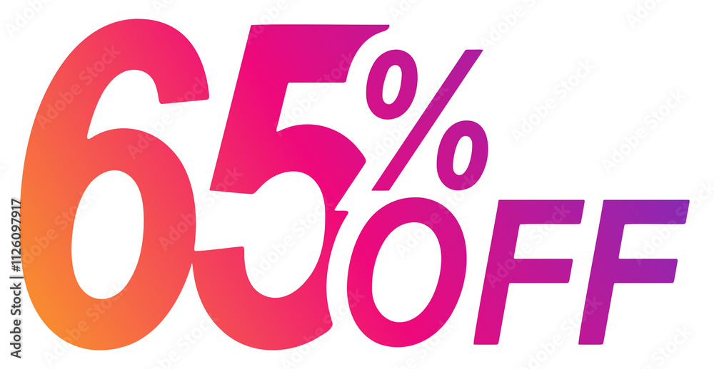 Gradient 65 percent off discount Gradient 65 percent off discount