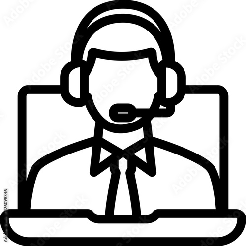 Call Support Line Icon