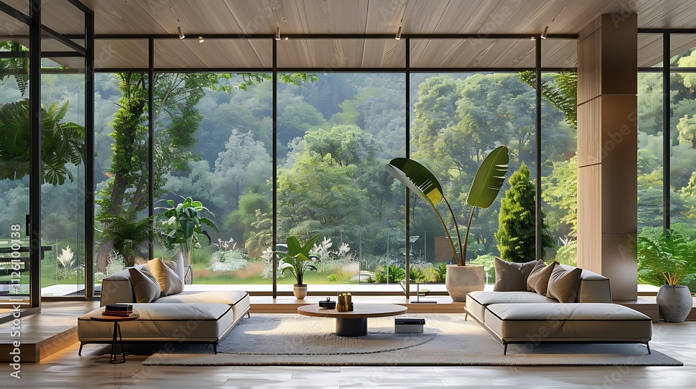 Fototapeta premium modern living room