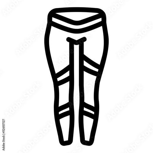 leggings Line Icon