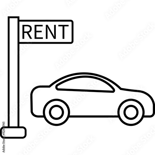 Car Rent Icon