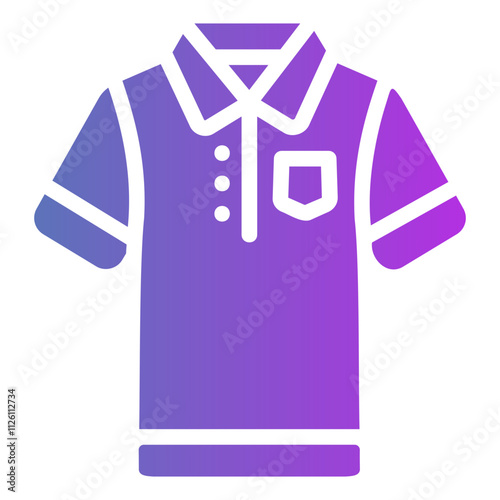 shirt Gradient icon