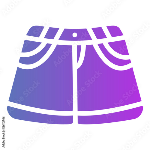 shorts Gradient icon