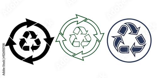 recycle icon sheet