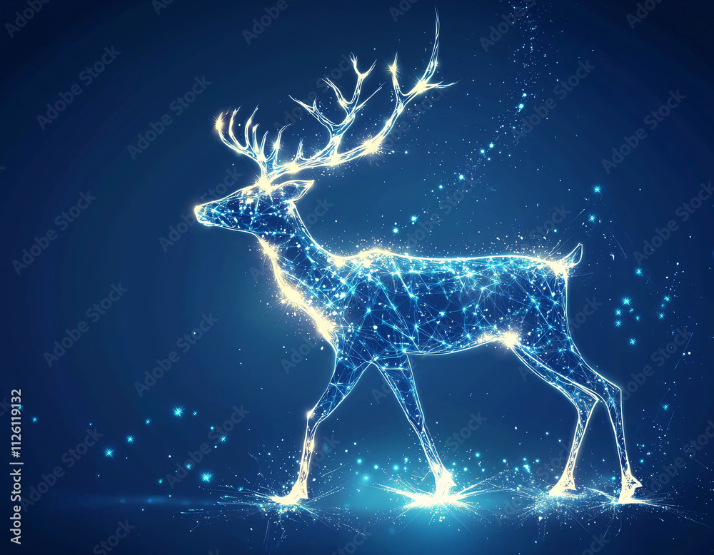 Glowing Reindeer Glowing Reindeer