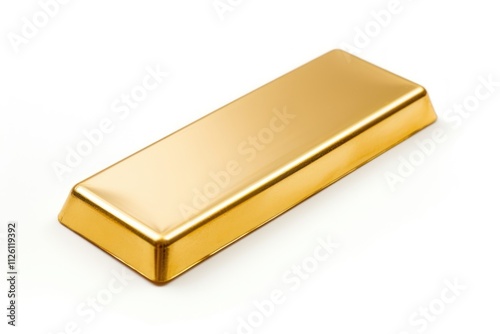 Gold white background electronics rectangle.