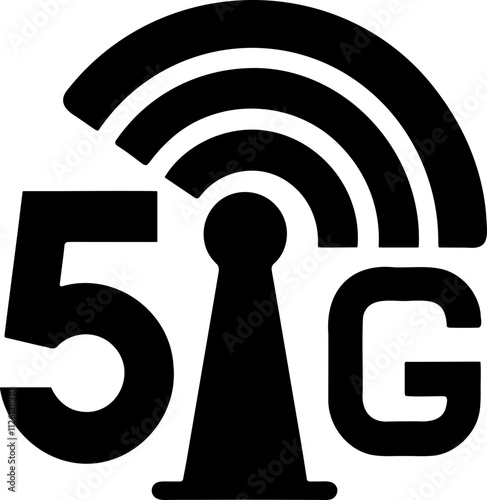 Internet 5G signal icon