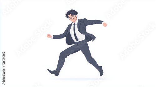 Businessman in a Rush: A st...