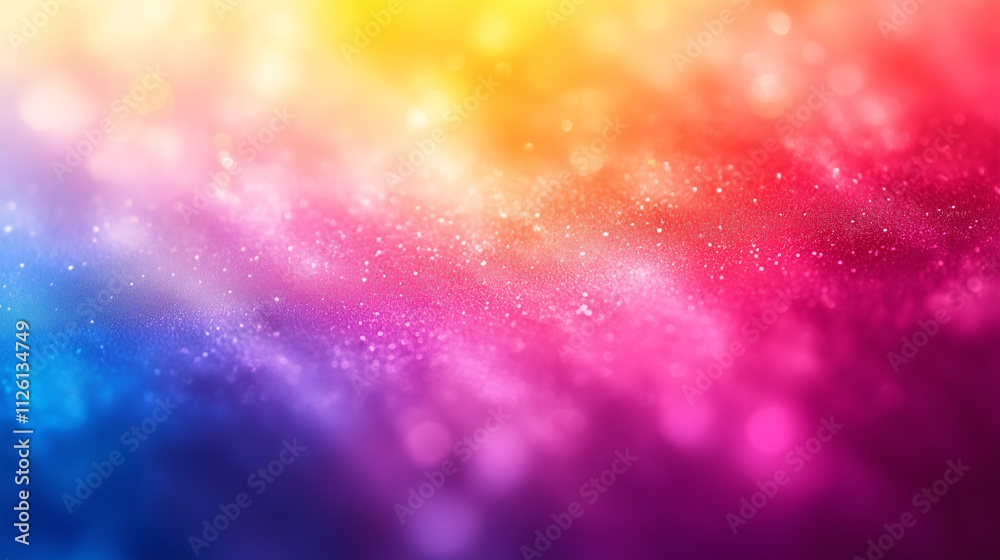 Obraz premium Abstract blurred color gradient neon purple pink blue grainy color gradient background