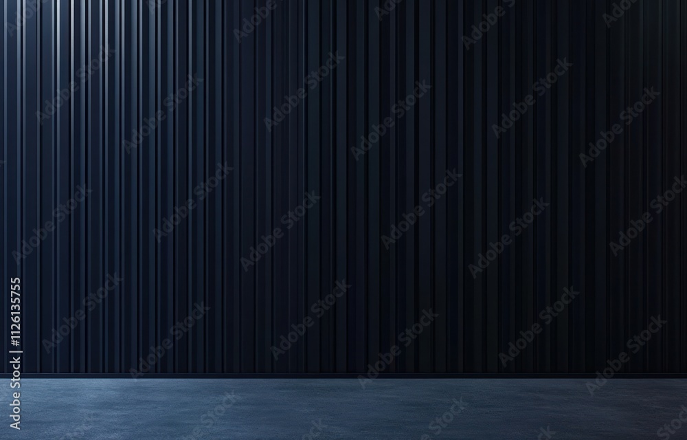 A dark, textured wall with vertical lines, creating a modern and minimalist aesthetic. A dark, textured wall with vertical lines, creating a modern and minimalist aesthetic.
