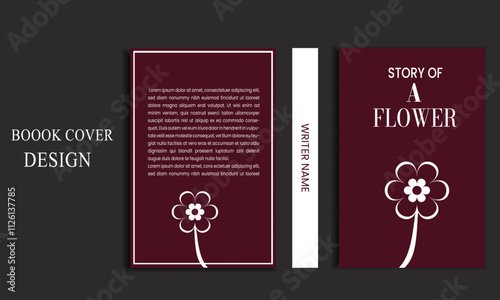 standerd classical book cover design, minimalist simple eye cathing color ,fully editable standard size clean book cover