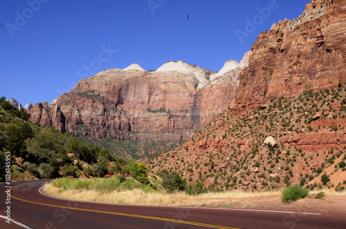 Tableau sur toile Zion National Park - St. George Utah - hiking - mountains