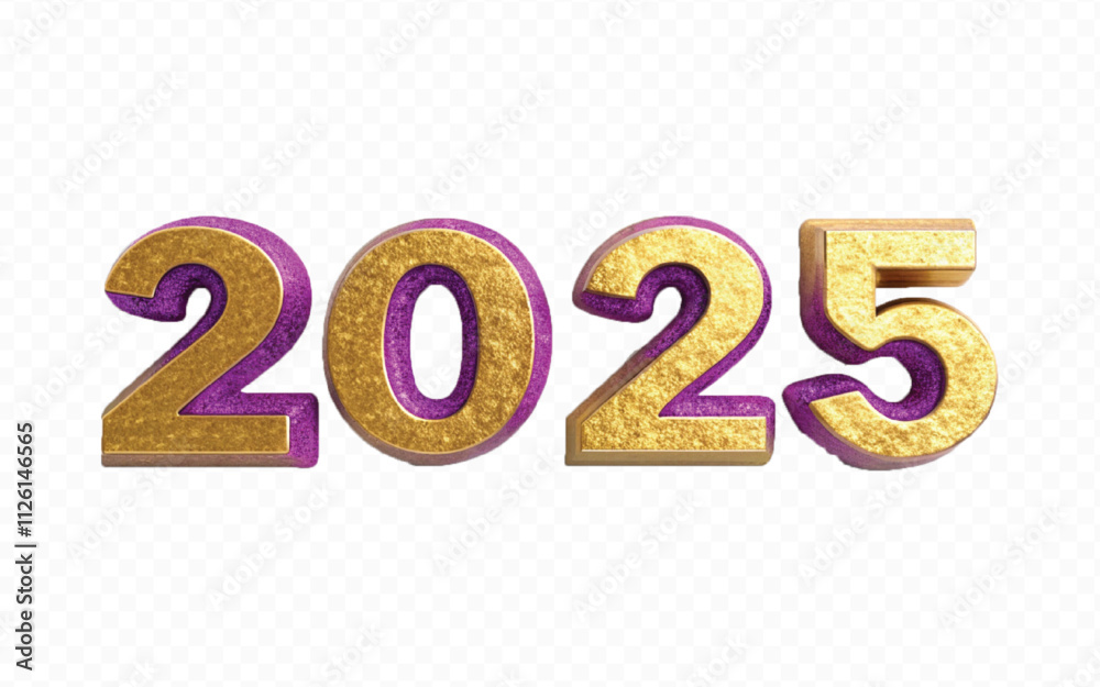 abstract 3d different style Happy new year 2025 typography text design background. abstract 3d different style Happy new year 2025 typography text design background.