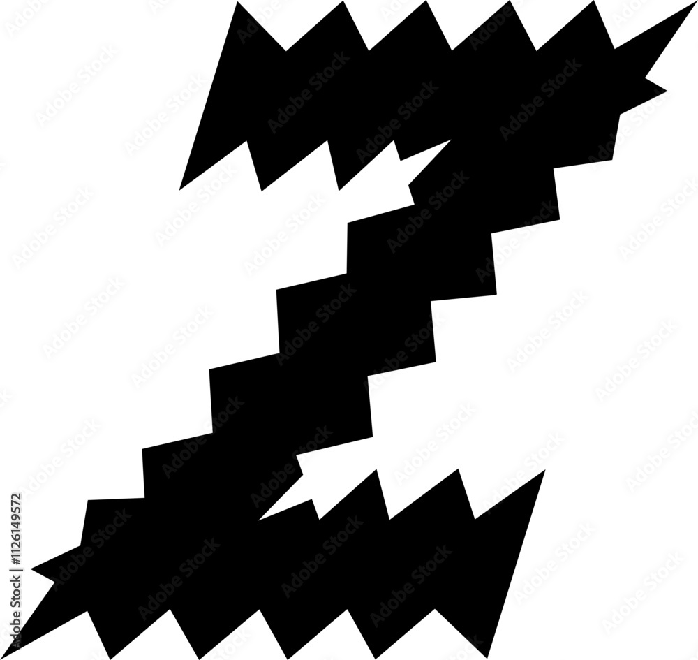 Z Alphabet Zigzag Wavy Font Distorted Italic Letter Z Alphabet Zigzag Wavy Font Distorted Italic Letter