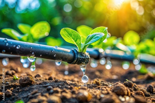 Macro Drip Irrigation: Water-Saving Technology for Small-Scale Farming & Food Production photo
