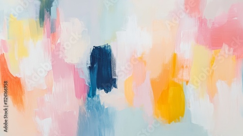 Colorful Abstract Art Print, Modern Wall Decor, Pastel Art, Large Wall Art, Bright and Cheerful Decor, Contemporary Artwork