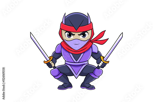 ninja warrior with sword